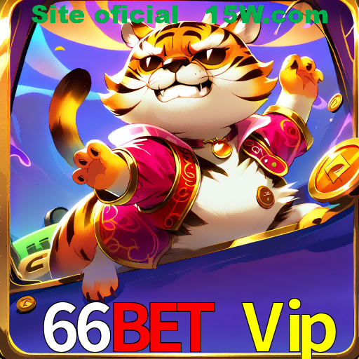 Imagem promocional da 66Bet Vip mostrando a plataforma e suas vantagens